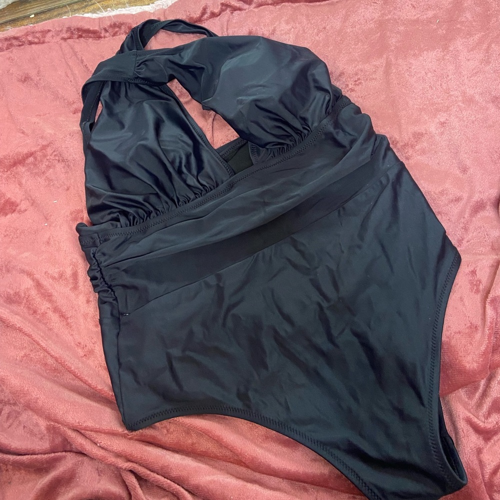 Black swimsuit